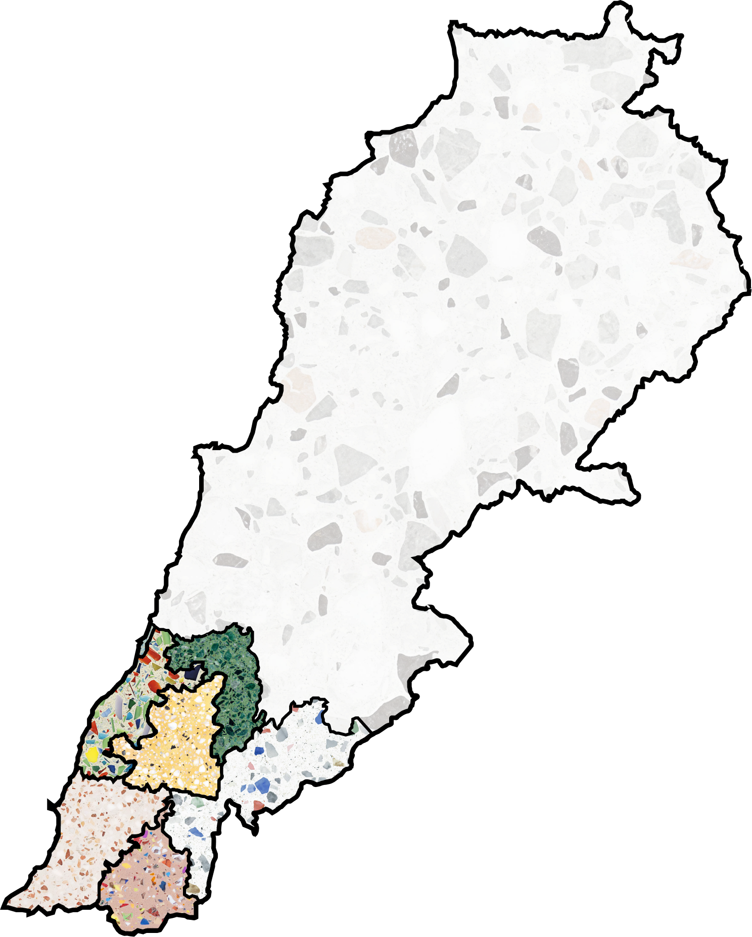 Lebanon map